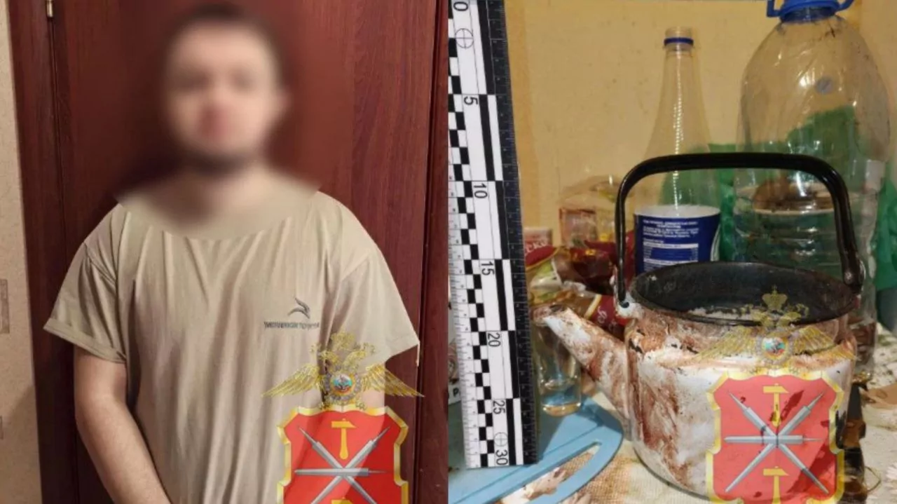 В Кимовске мужчина ударил своего знакомого металлическим чайником по голове