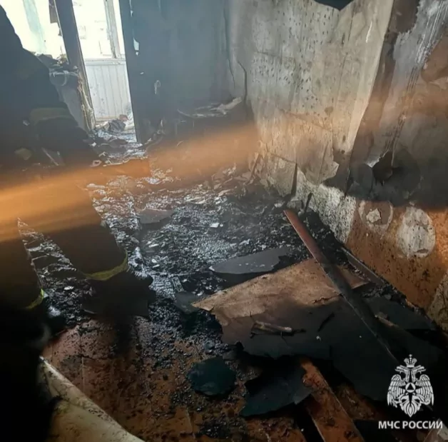 За сутки в Тульской области спасли трех детей на пожарах