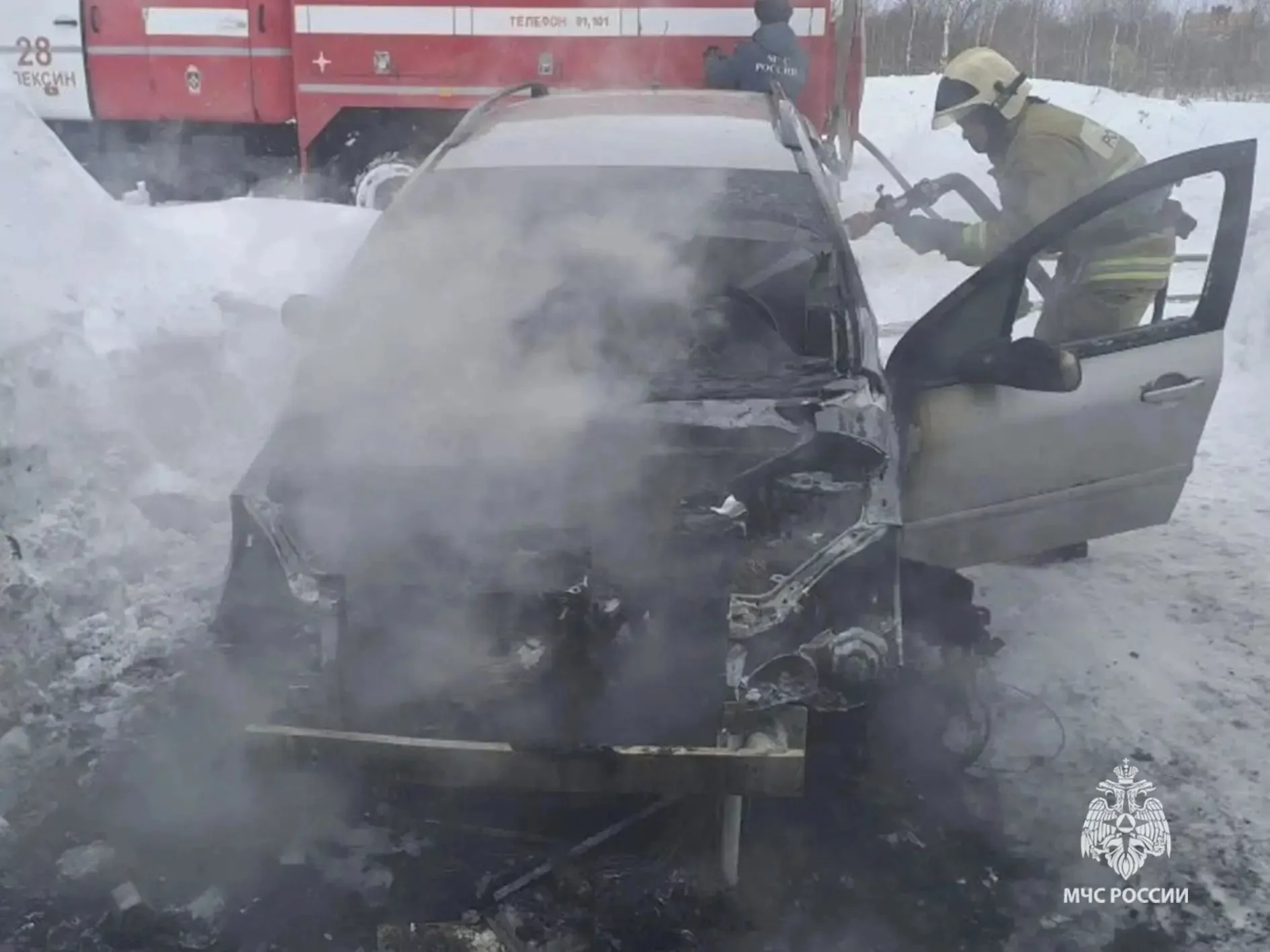 41-летний мужчина погиб при пожаре под Тулой
