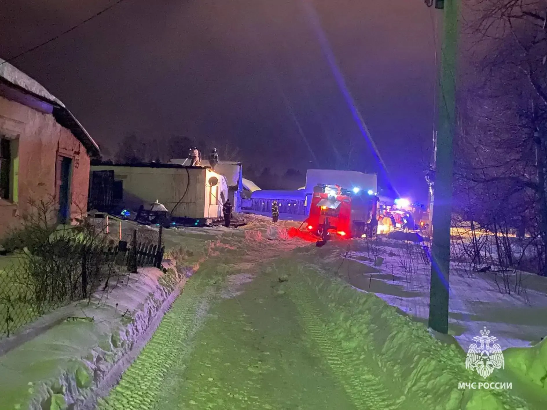 41-летний мужчина погиб при пожаре под Тулой