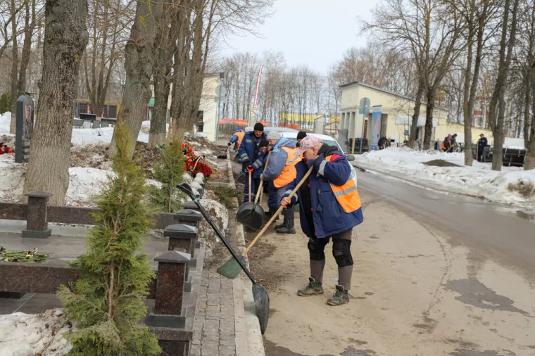 Кладбища Тулы приведут в порядок к Пасхе
