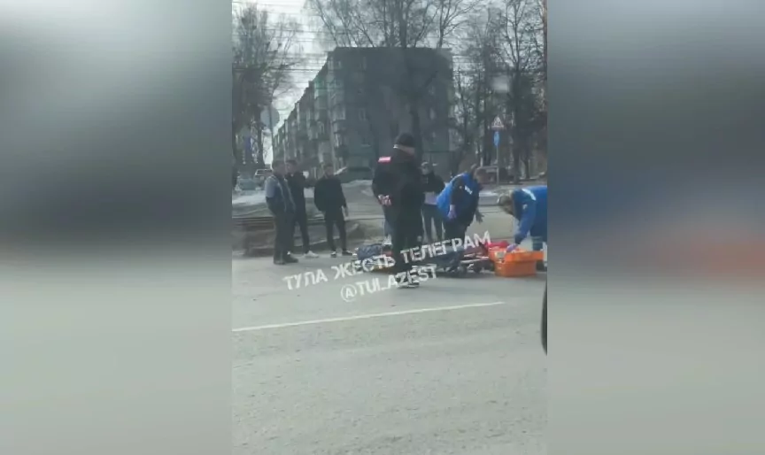 В Туле на улице Металлургов 18-летний парень без прав сбил пешехода
