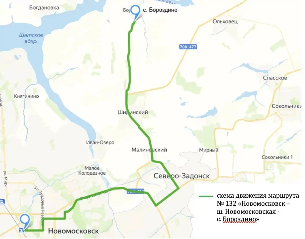 С 1 апреля изменят расписание автобусов № 132 и 175 в Тульской области
