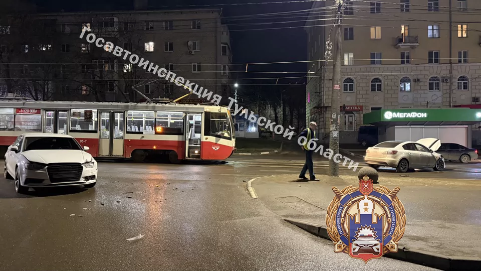 Годовалая девочка пострадала в ДТП на улице Максима Горького в Туле
