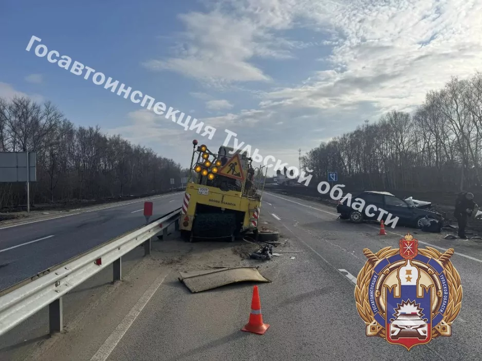 Не справился с управлением и врезался в «КАМАЗ»: под Тулой произошло смертельное ДТП