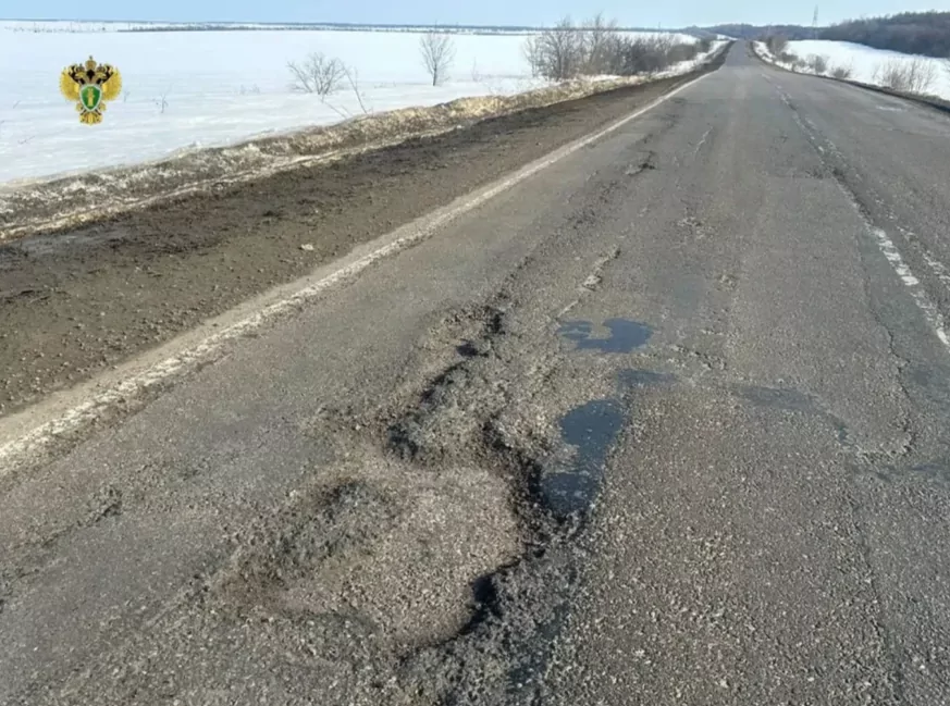 На трассе М-4 «Дон» под Тулой нашли ямы и выбоины