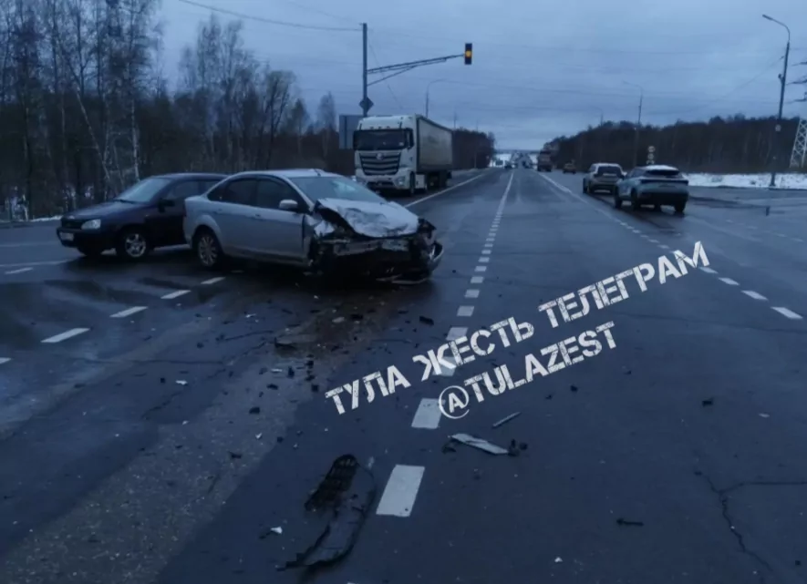 Пенсионерка из Тулы пострадала в ДТП на трассе М-2 "Крым"