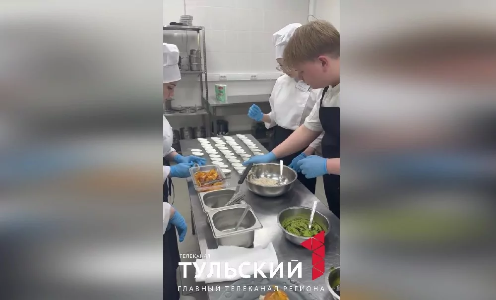 Студенты из Тульской области приготовили исконно-русские блюда