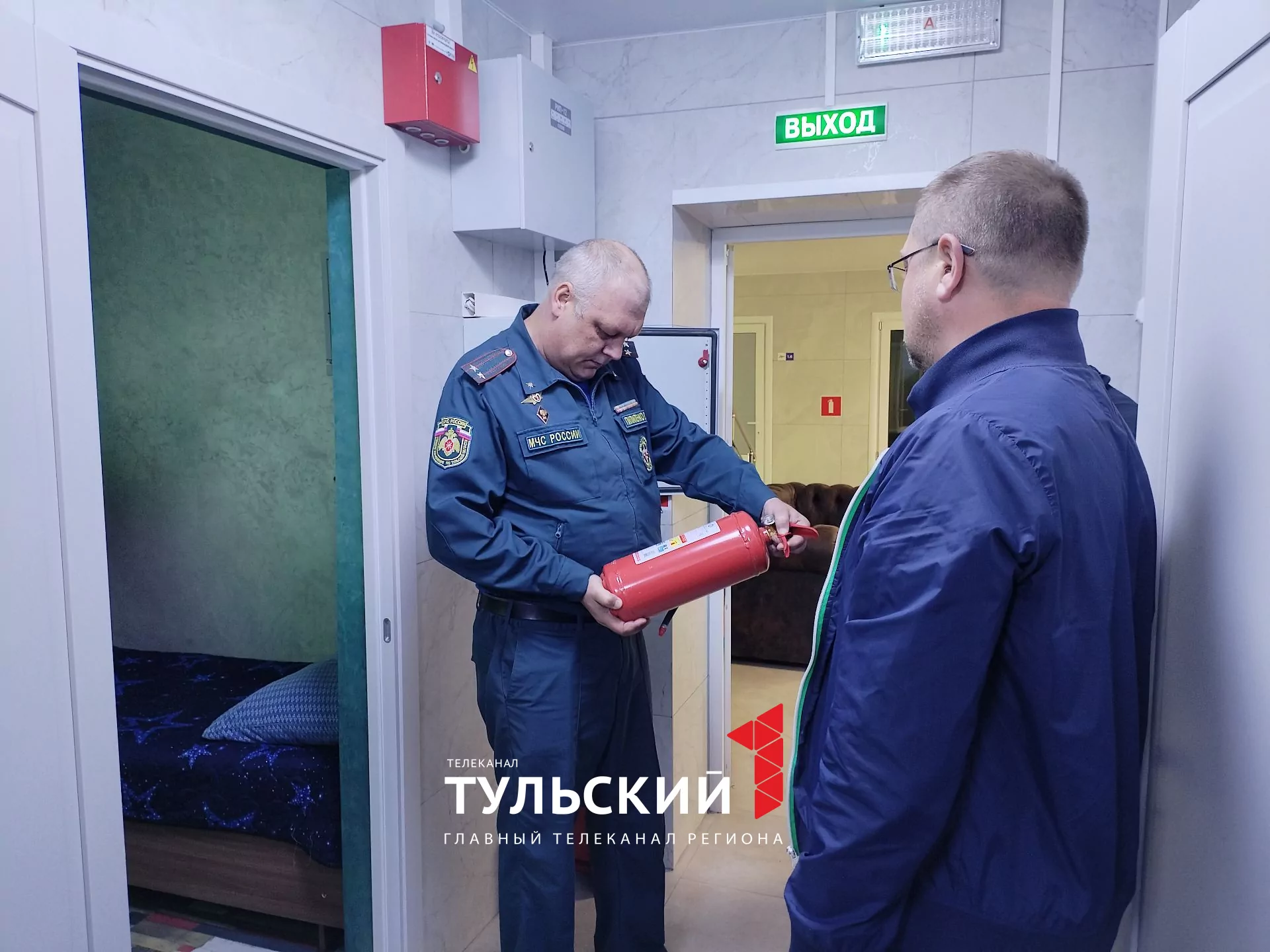 В детском лагере «Новая волна» в Туле проверили пожарную безопасность