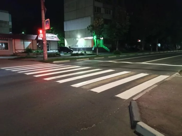 В Туле обновят дорожную разметку на 972 пешеходных переходах