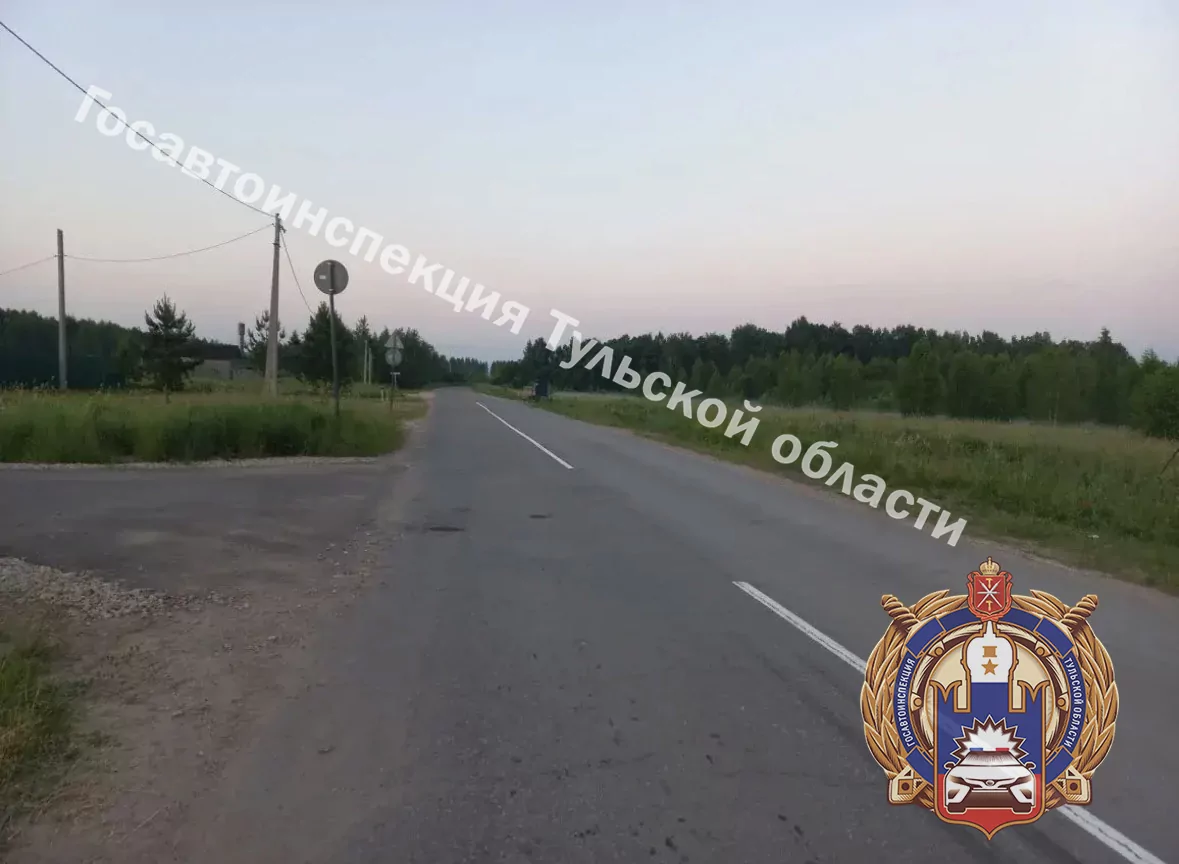 В Киреевском районе 16-летний подросток на питбайке попал в ДТП