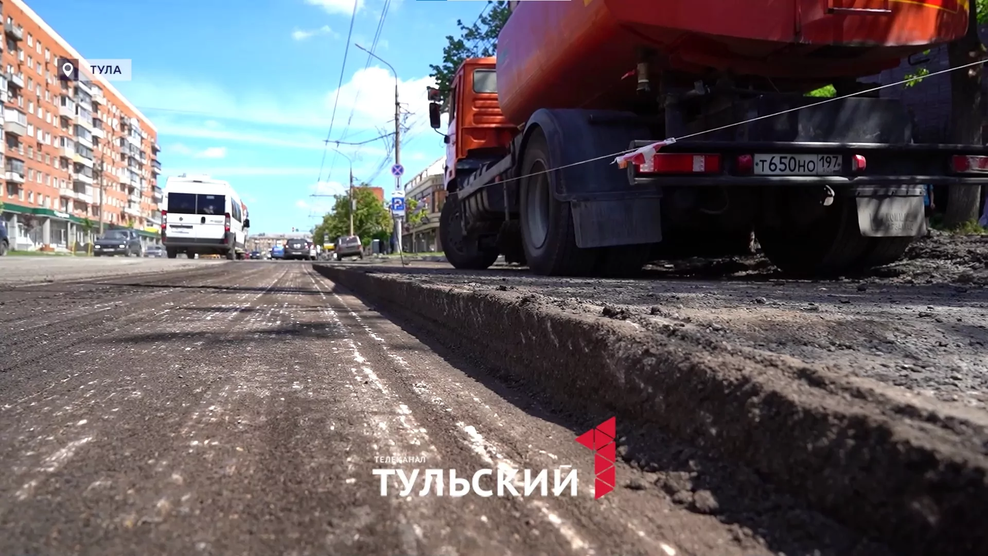 Красноармейский проспект в Туле перестанет затапливать после дождей