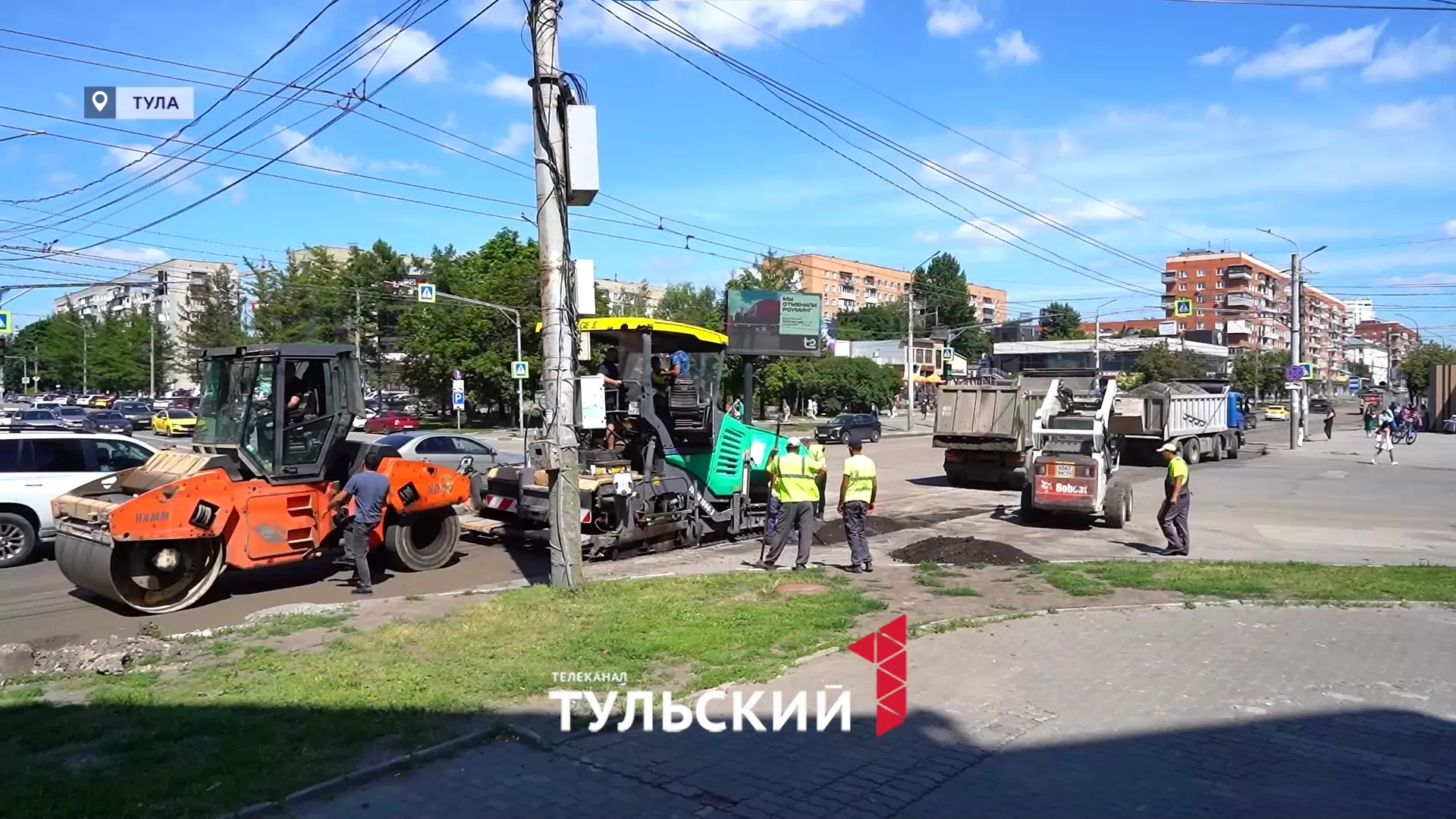 Красноармейский проспект в Туле перестанет затапливать после дождей