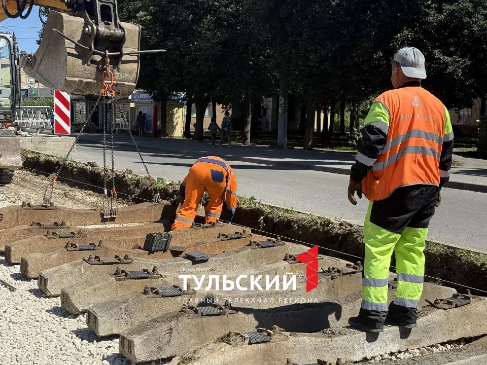 Проспект Ленина в Туле после ремонта трамвайных путей поедет быстрее и комфортнее