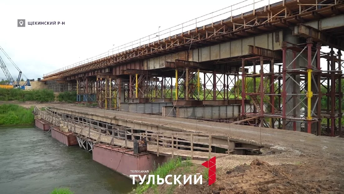 В Тульской области строители осваивают современные технологии мостостроения