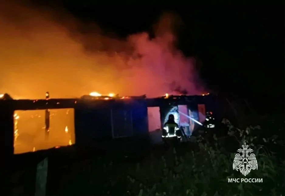 В Новомосковске мужчина погиб при пожаре в частном доме