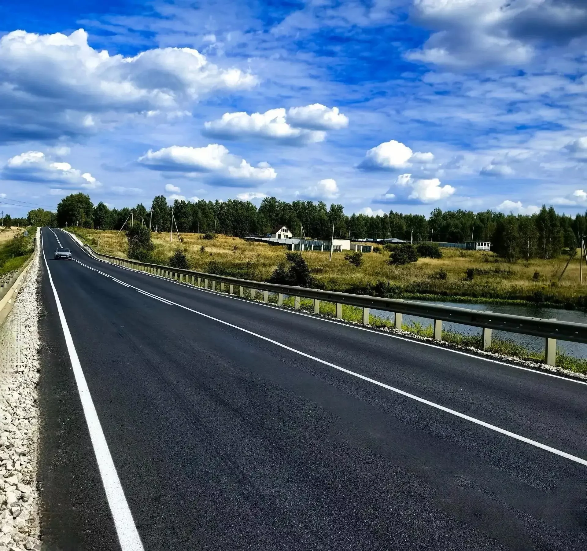 В Тульской области открыли отремонтированную дорогу к трассе М-4 «Дон»