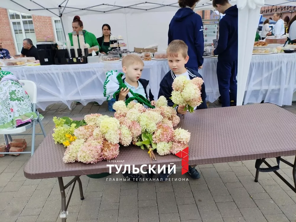 Владимир Цветаев и Стас Море выступили на акции "Белый цветок" в Туле