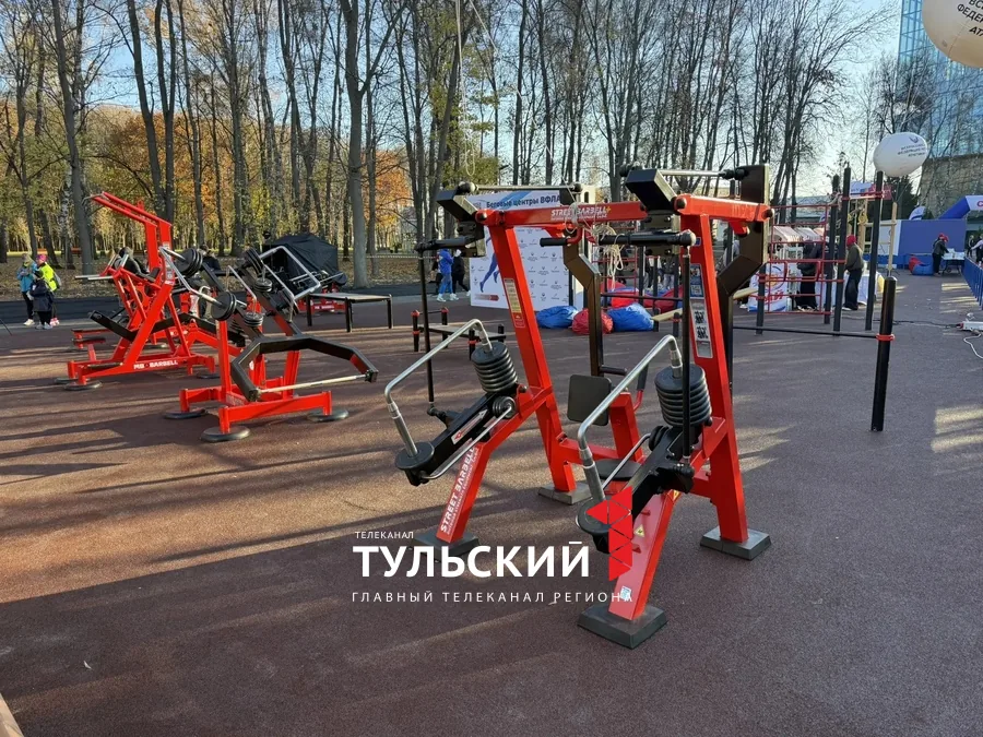 В Центральном парке Тулы открыли Беговой центр