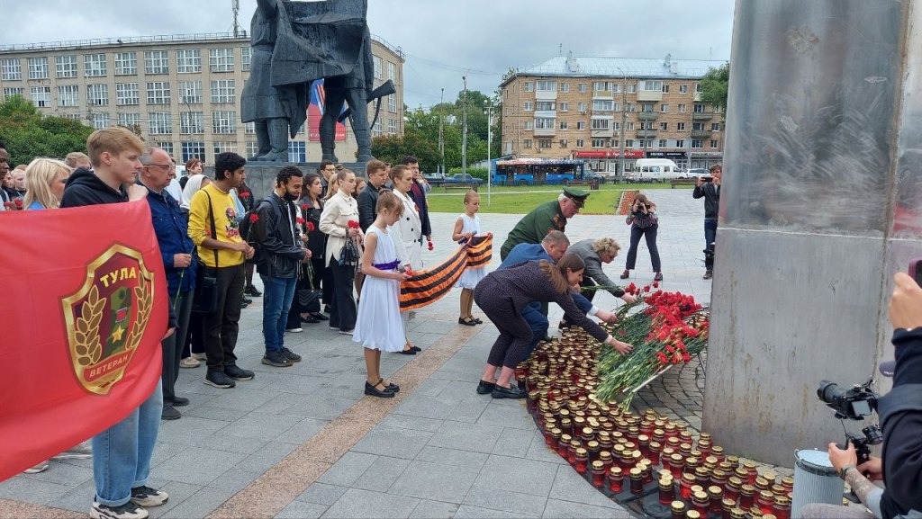22 июня в Туле почтили память погибших в годы Великой Отечественной войны
