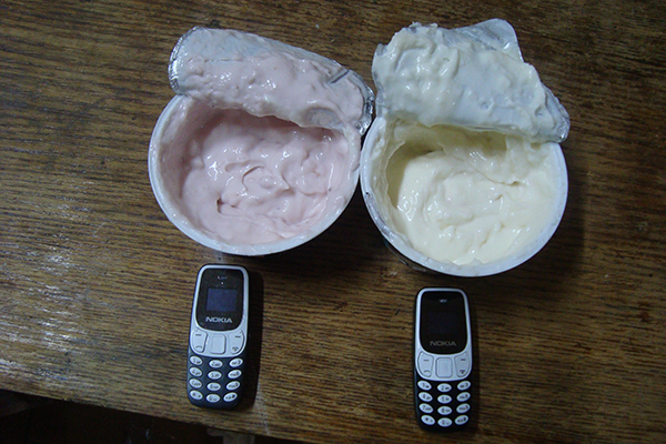 В Тульской области в колонию пытались пронести телефоны в йогурте