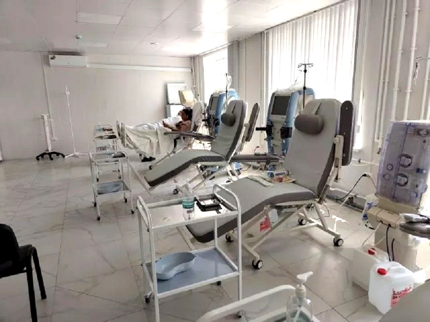 Ефремовскую больницу оснастили новыми креслами для гемодиализа