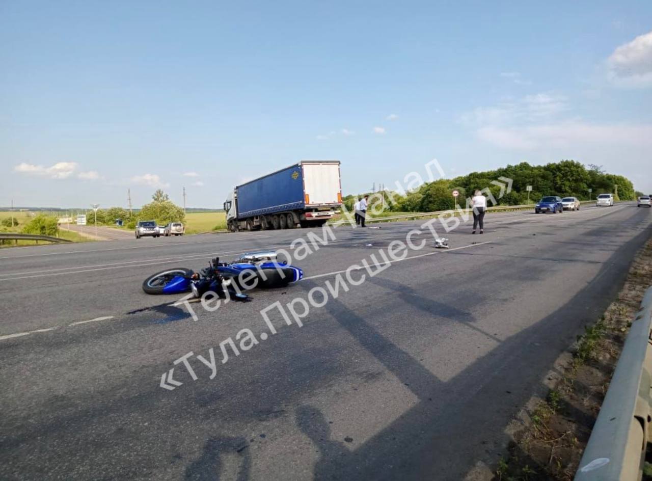 В Тульской области подростки на мотоцикле врезались в грузовик: прокуратура  проводит проверку - Новости Тулы и области - 1tulatv