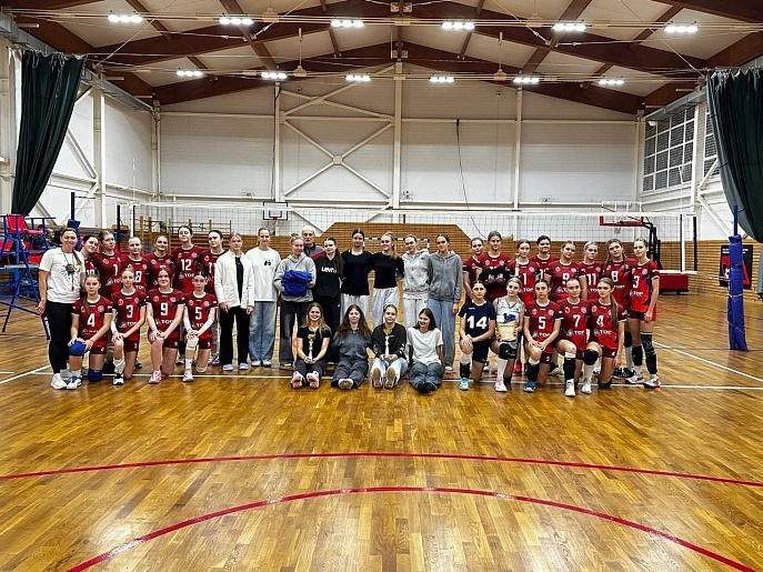 Волейболистки из Тулы стали лучшими на региональном первенстве