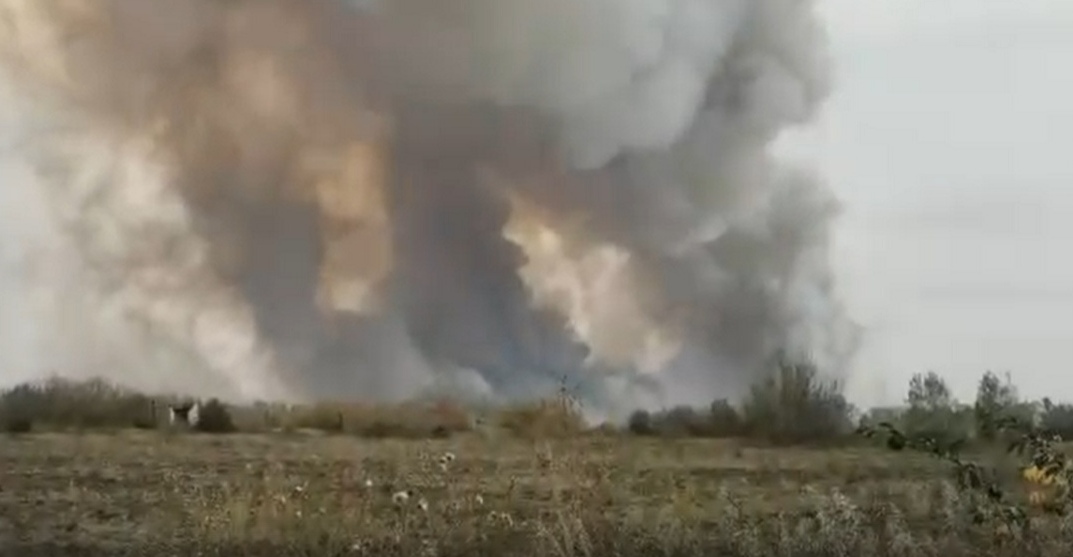 Тульские спасатели помогут ликвидировать пожар на складе боеприпасов в Рязани 