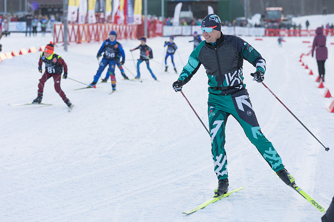 В ночной лыжной гонке «Веденино» приняли участие более 700 человек
