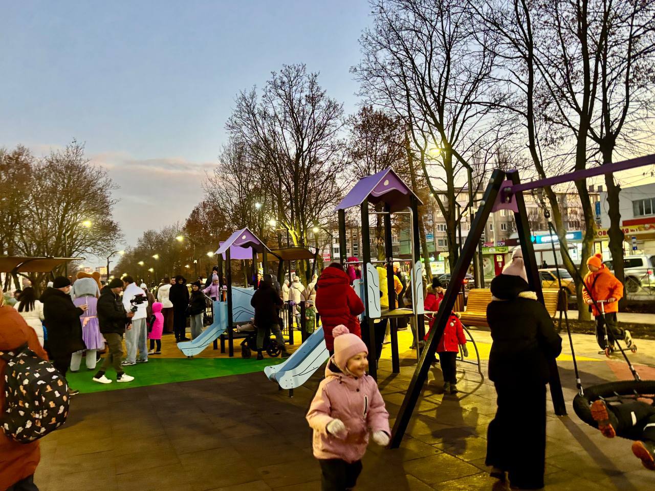 В Новомосковске открыли отреставрированный сквер имени 239-й стрелковой дивизии