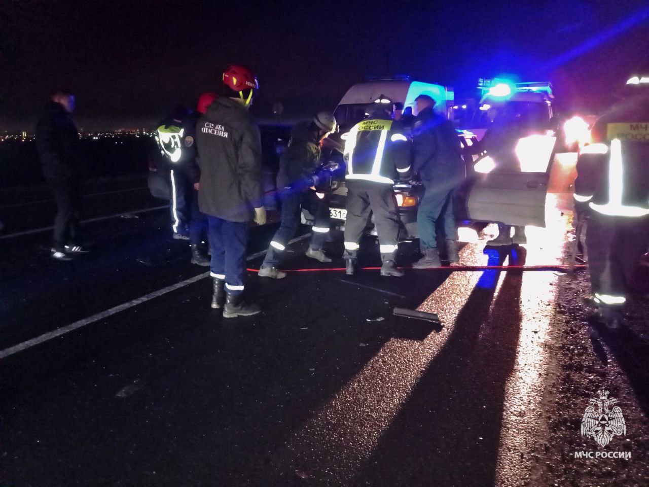 За сутки тульские спасатели ликвидировали последствия семи ДТП