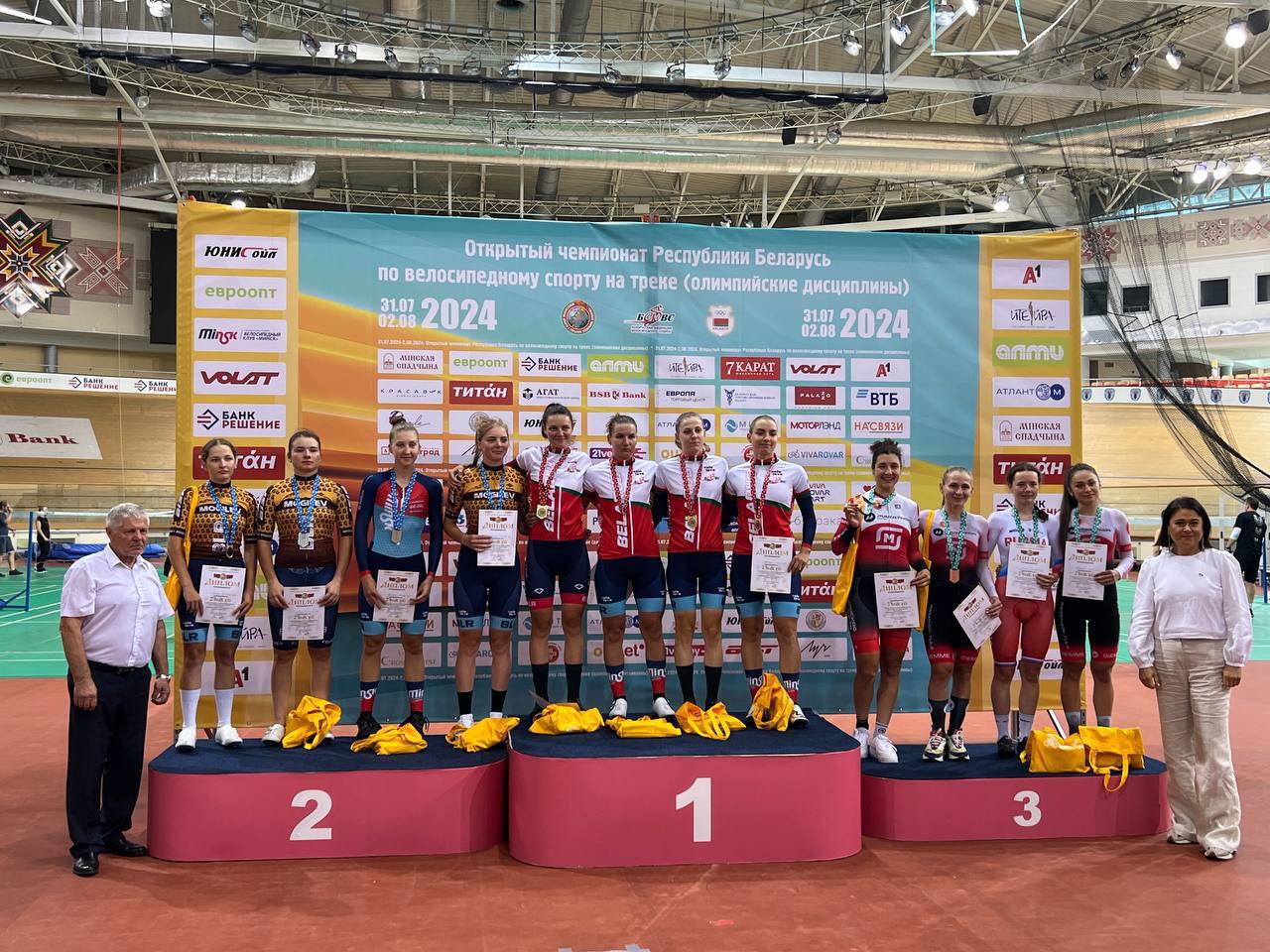 Тульские спортсменки взяли бронзу на чемпионате по велоспорту в Белоруссии