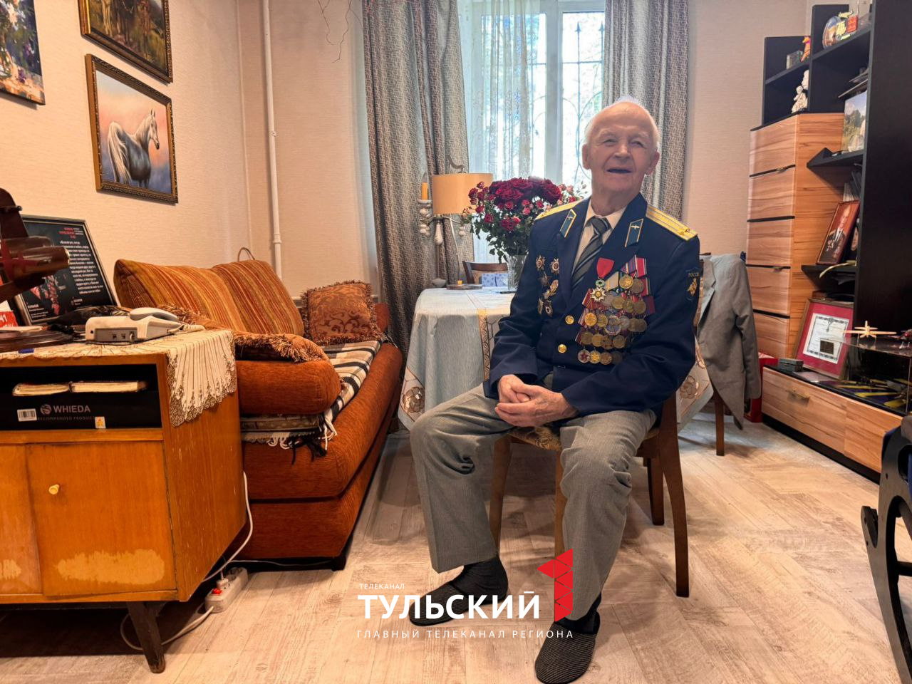 Тульскому ветерану Великой Отечественной войны Николаю Кульпову исполнился 101 год