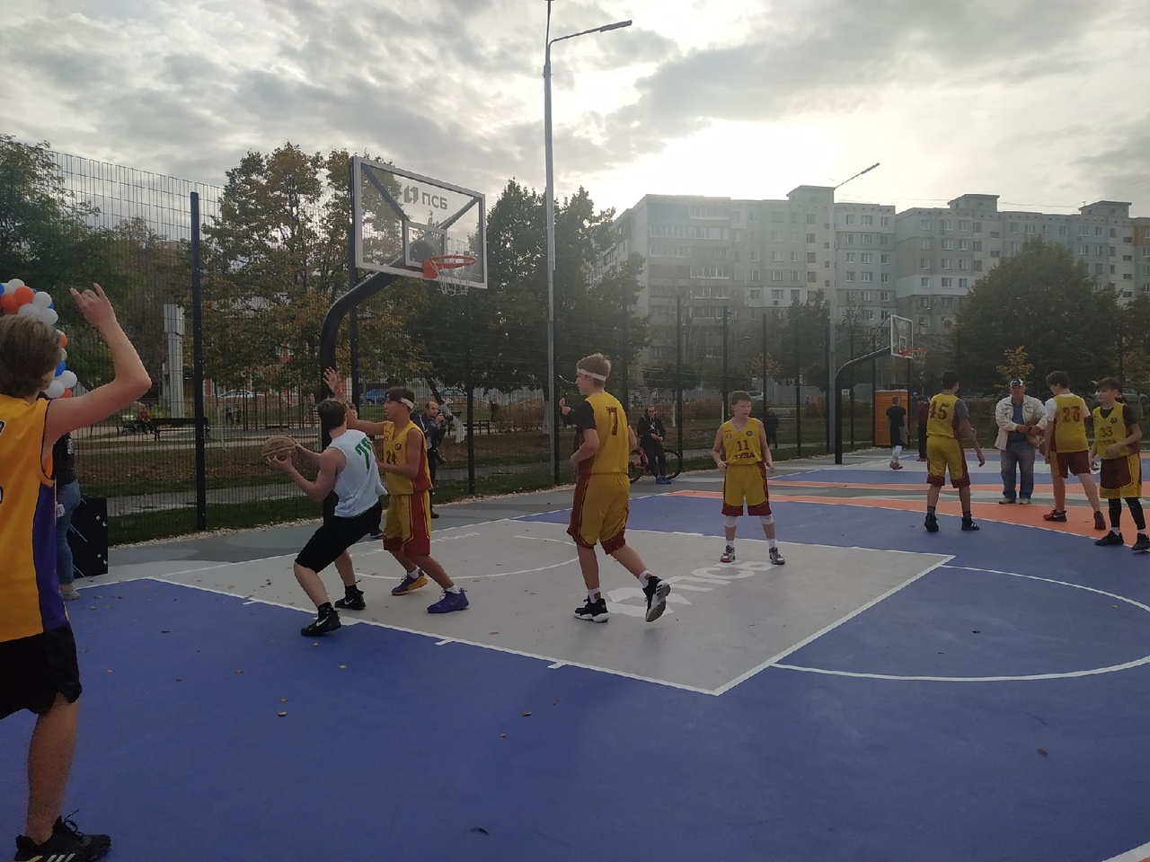 В Туле открылся первый в России Центр уличного баскетбола