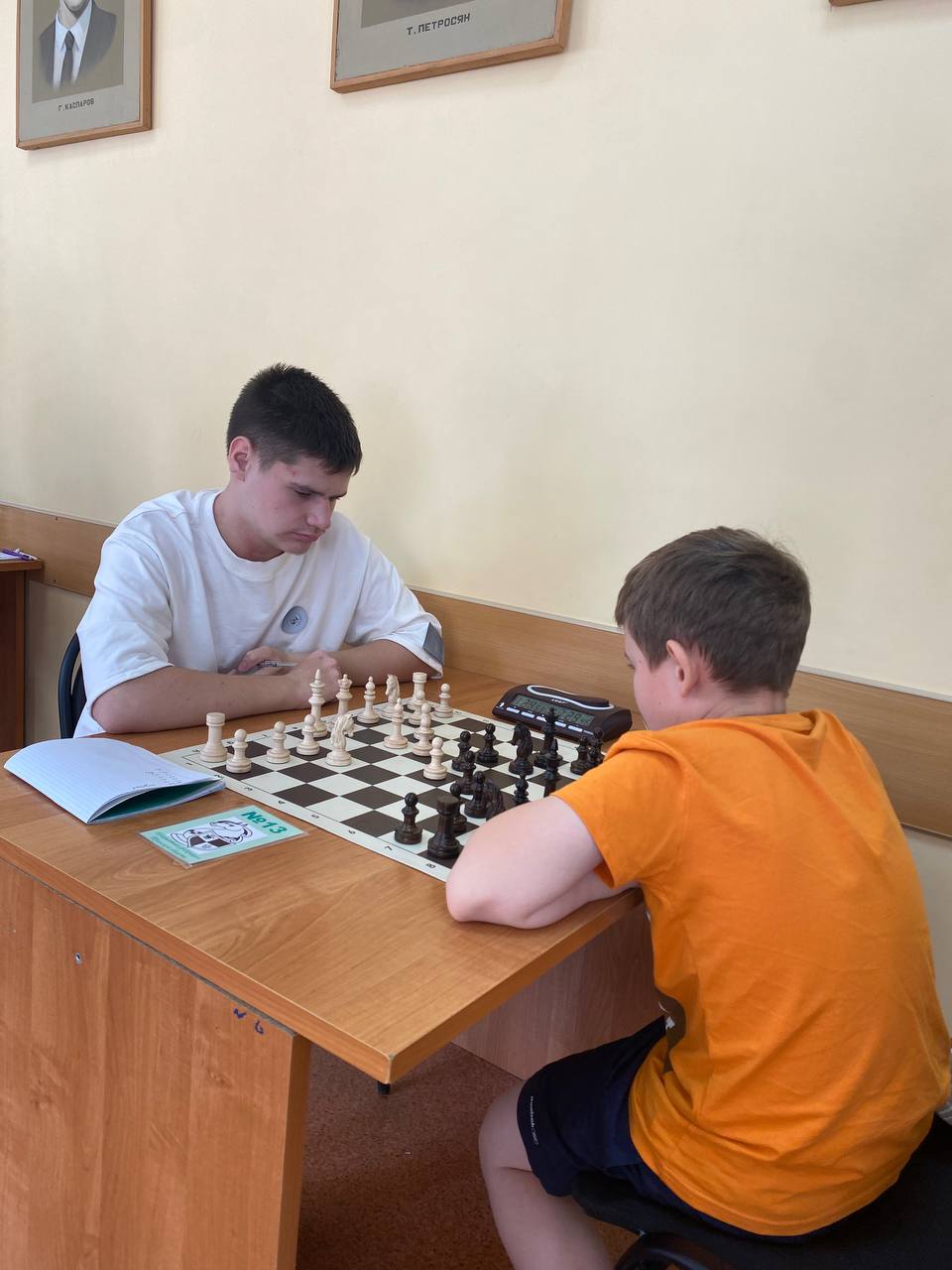 В Туле проходит третий тур полуфинала области по шахматам