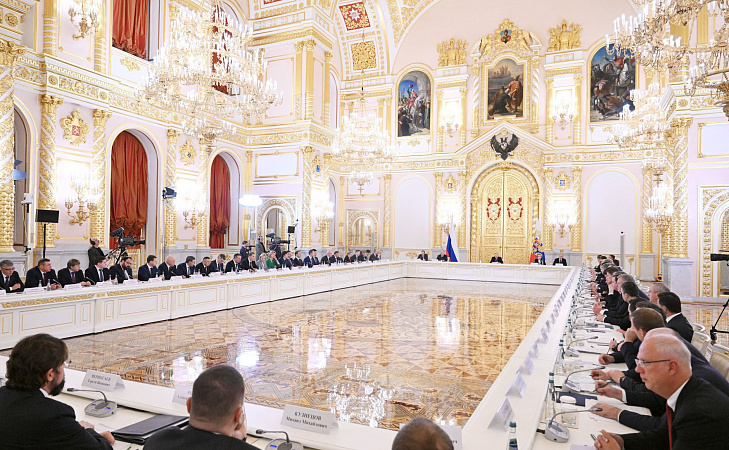 Дмитрий Миляев принял участие в заседании Совета при Президенте РФ по стратегическому развитию