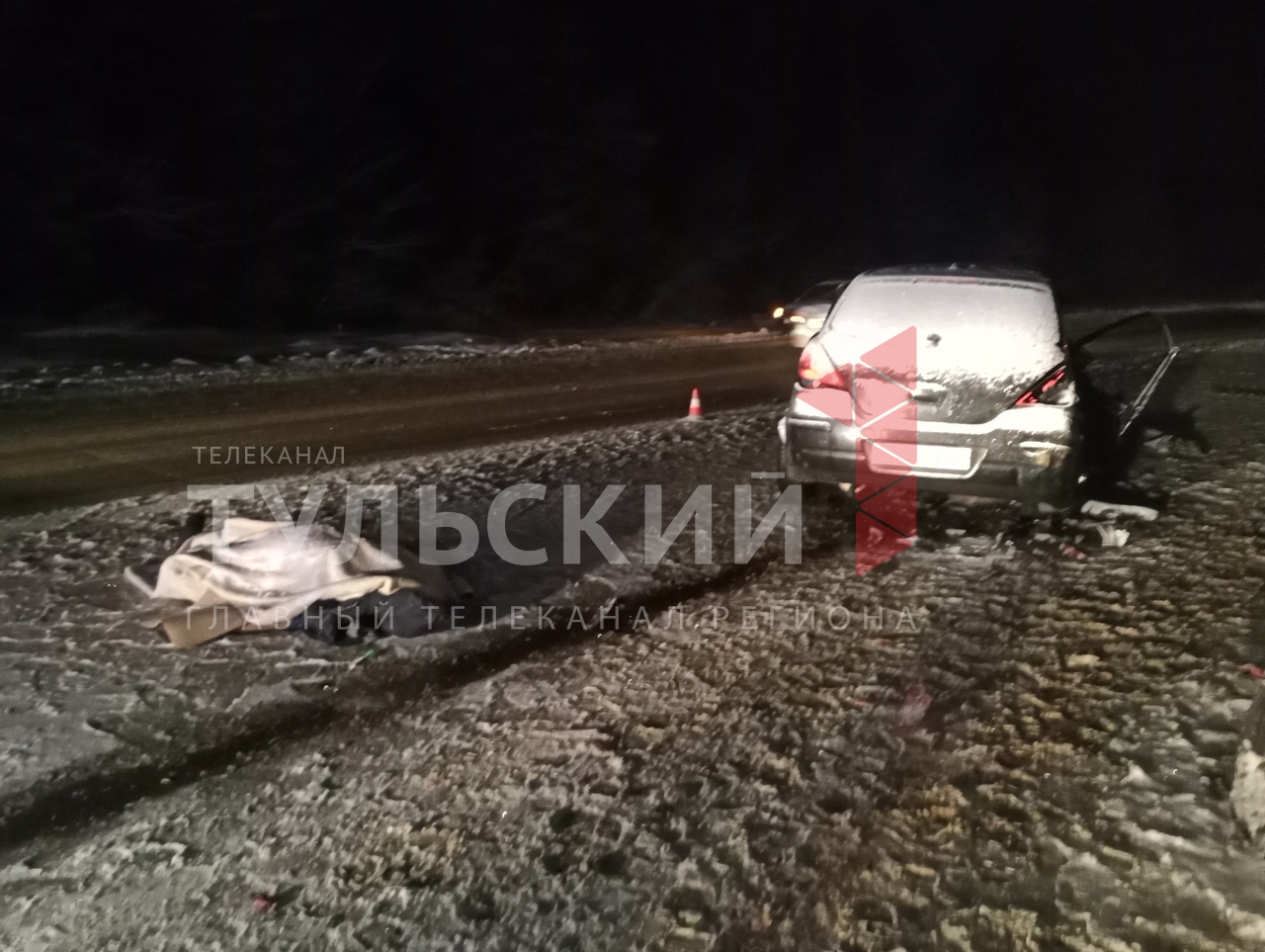 В ДТП на Новомосковском шоссе под Тулой погибли два человека