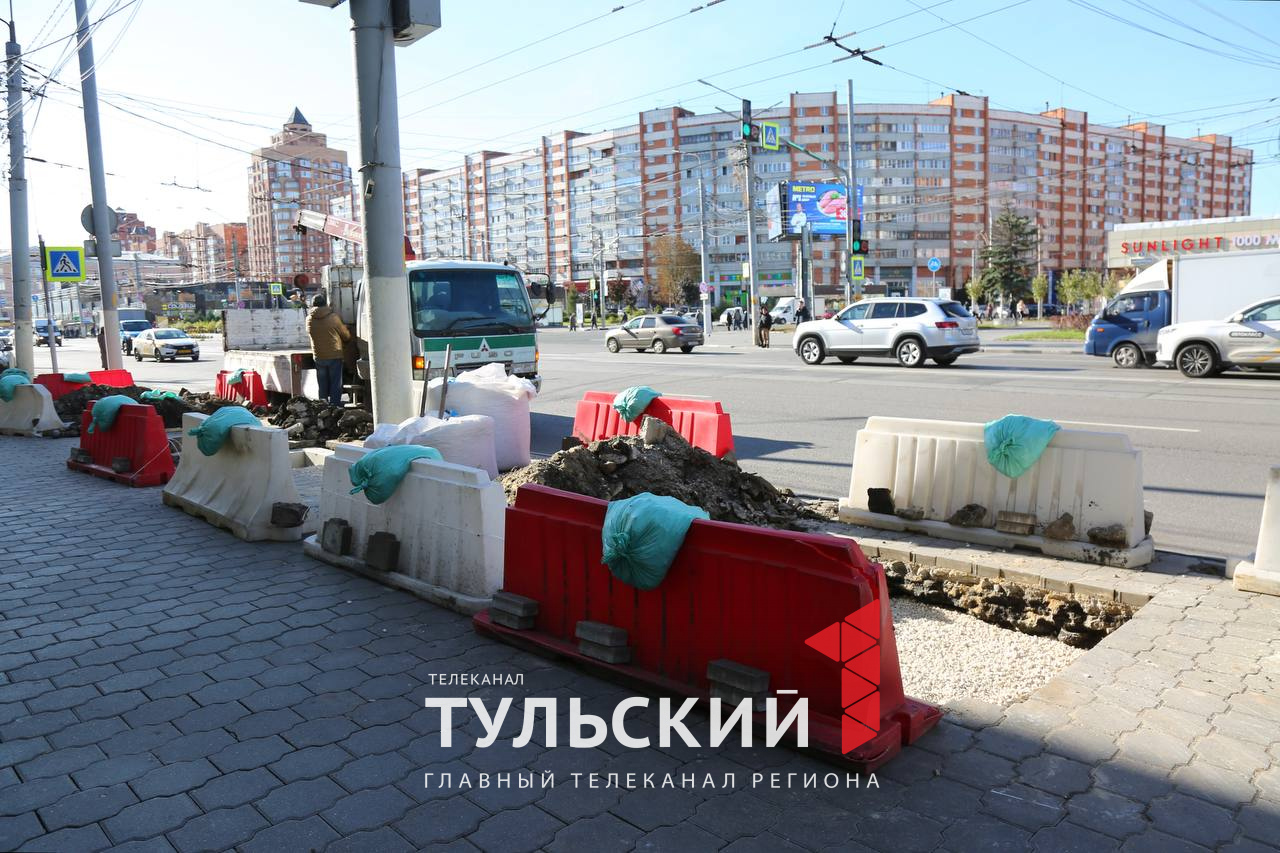 На улице Советской в Туле начали установку модулей для высадки растений -  Новости Тулы и области - 1tulatv