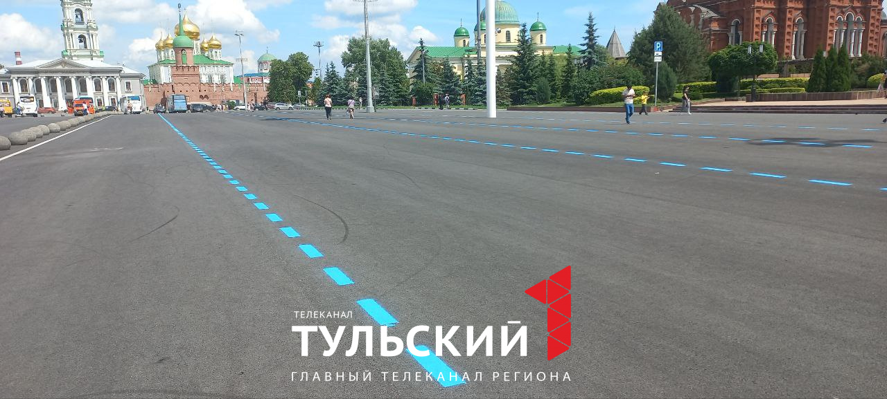 На площади Ленина в Туле запретят парковку на День России