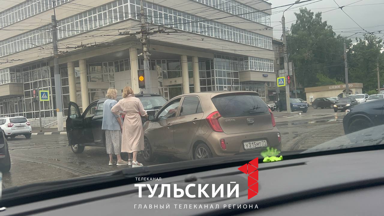 После ливня по Туле прокатилась волна ДТП