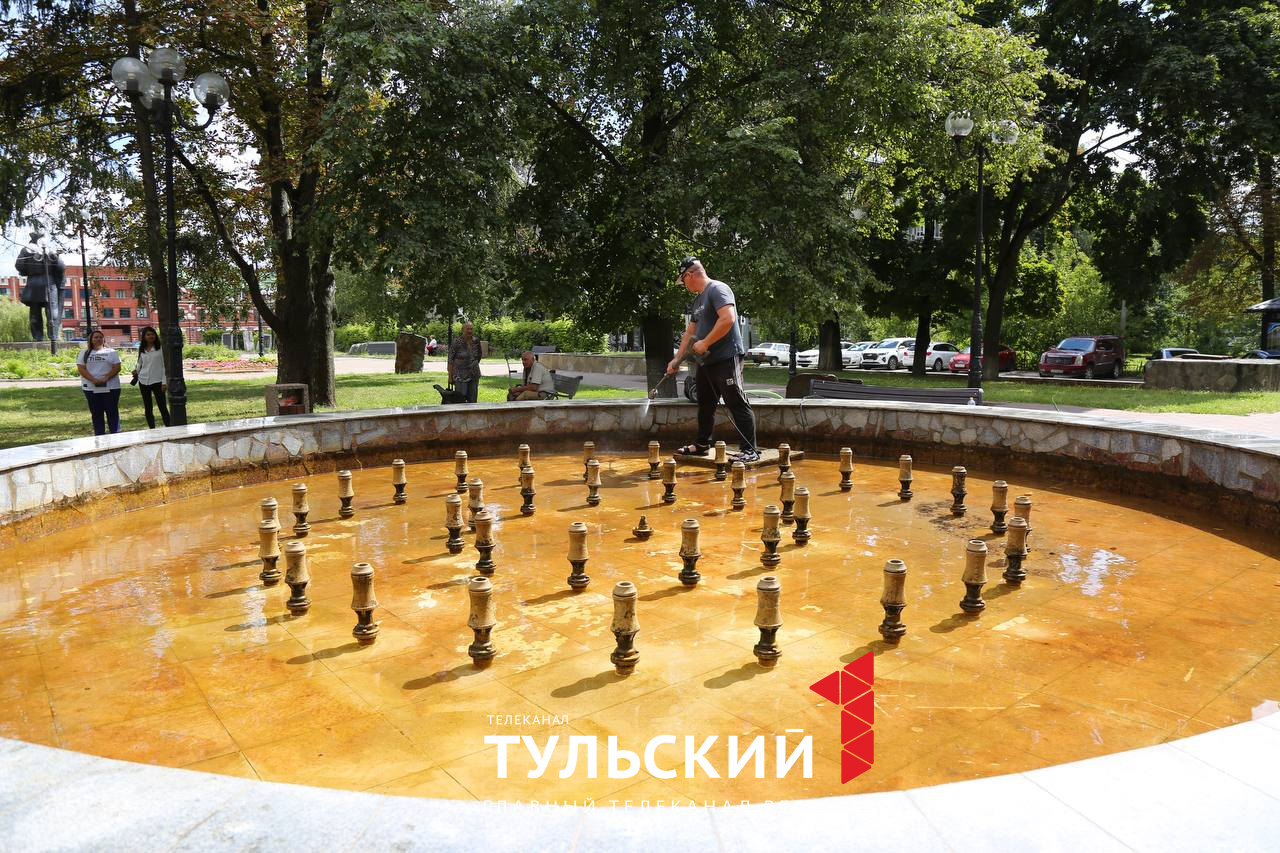 На ремонт фонтанов в Туле потратят почти 9 миллионов рублей