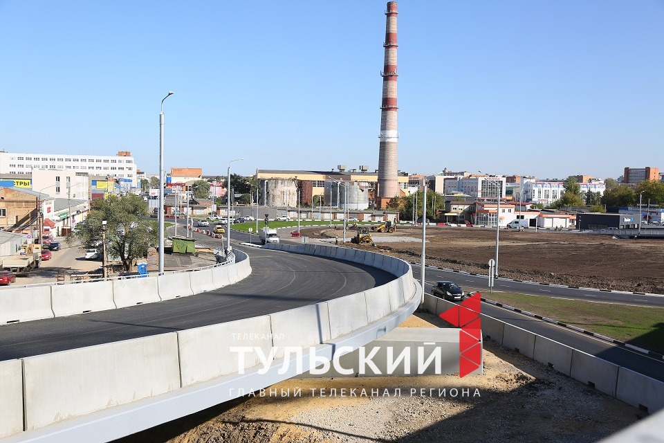 В Туле представили схему движения на подъезде к новому мосту через Упу