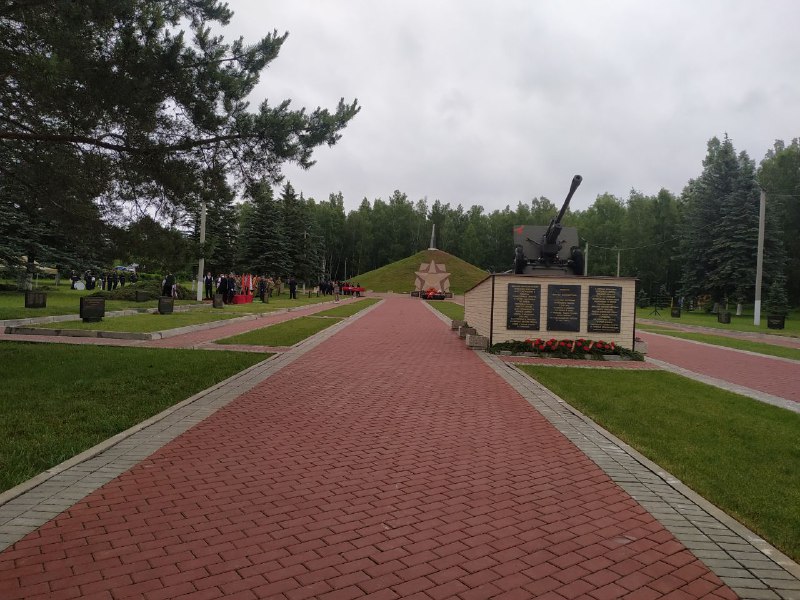 В Белёве перезахоронили останки 43 красноармейцев
