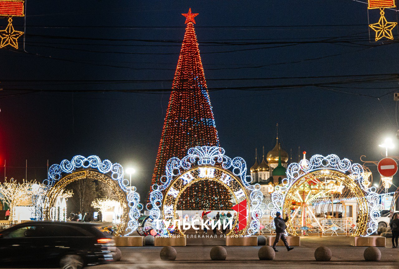 В Туле на новогодние украшения потратят более 2 миллионов рублей