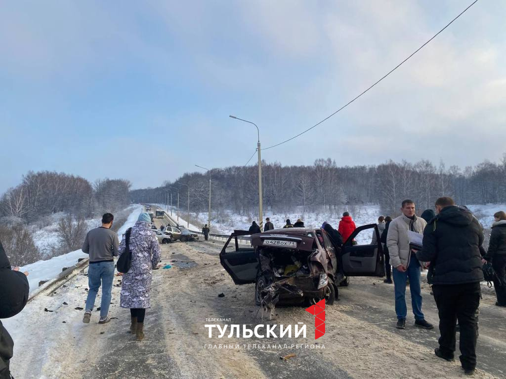 Стали известны подробности массового ДТП на мосту перед Ясной Поляной