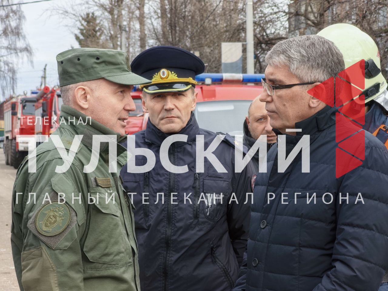 На место взрыва в тульский поселок Куркино приехал Дмитрий Миляев