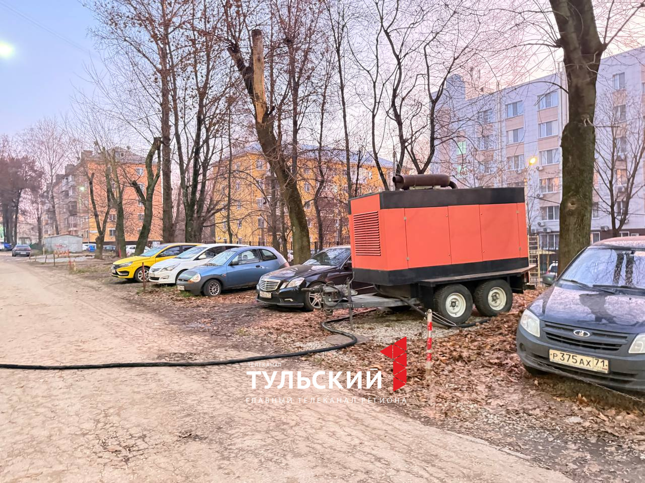 Жители пятиэтажки на улице Николая Руднева в Туле остались без света