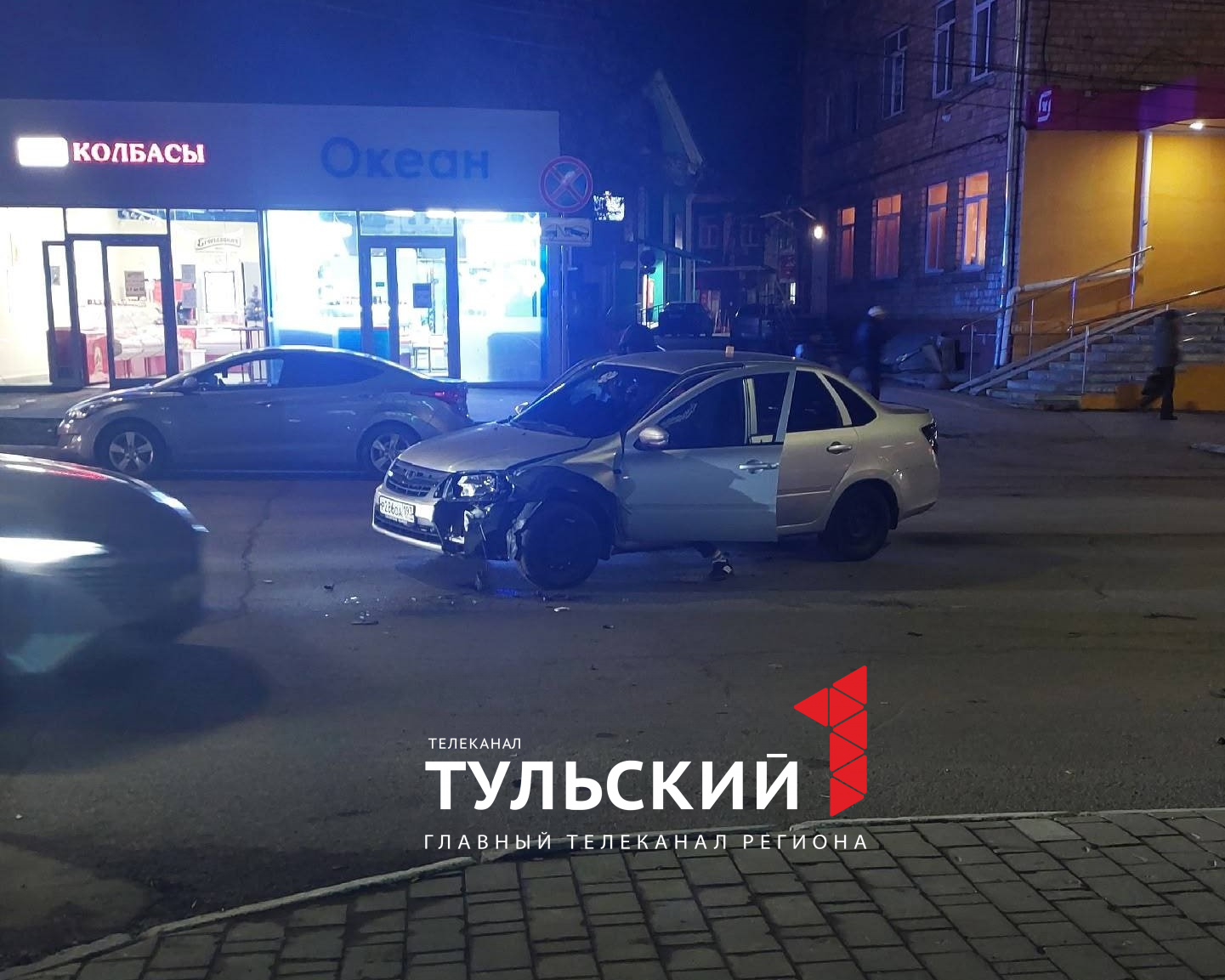 В Туле на улице 9 мая сбили курьера