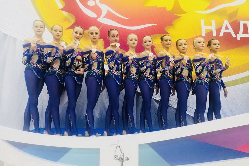 Тульские эстетические гимнастки одержали победу на Всероссийских соревнованиях